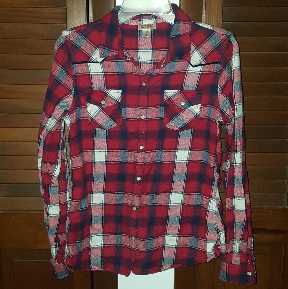 Mossimo Flannel Size Large